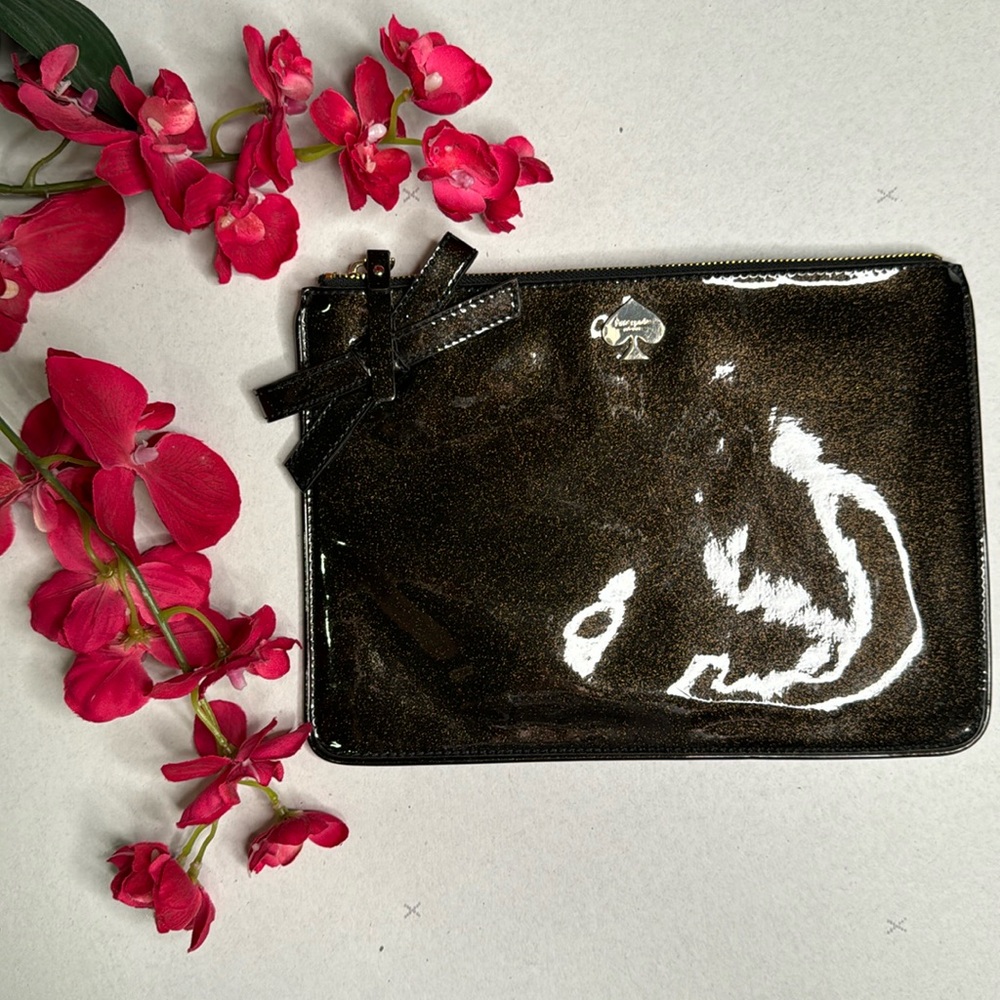 ♠️ Kate Spade Georgie Glitterbug Bow Clutch ♠️